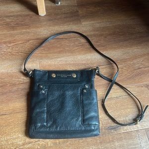 Marc by Marc Jacobs black leather crossbody
